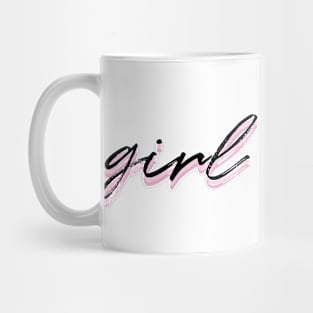 girl gang light pink Mug